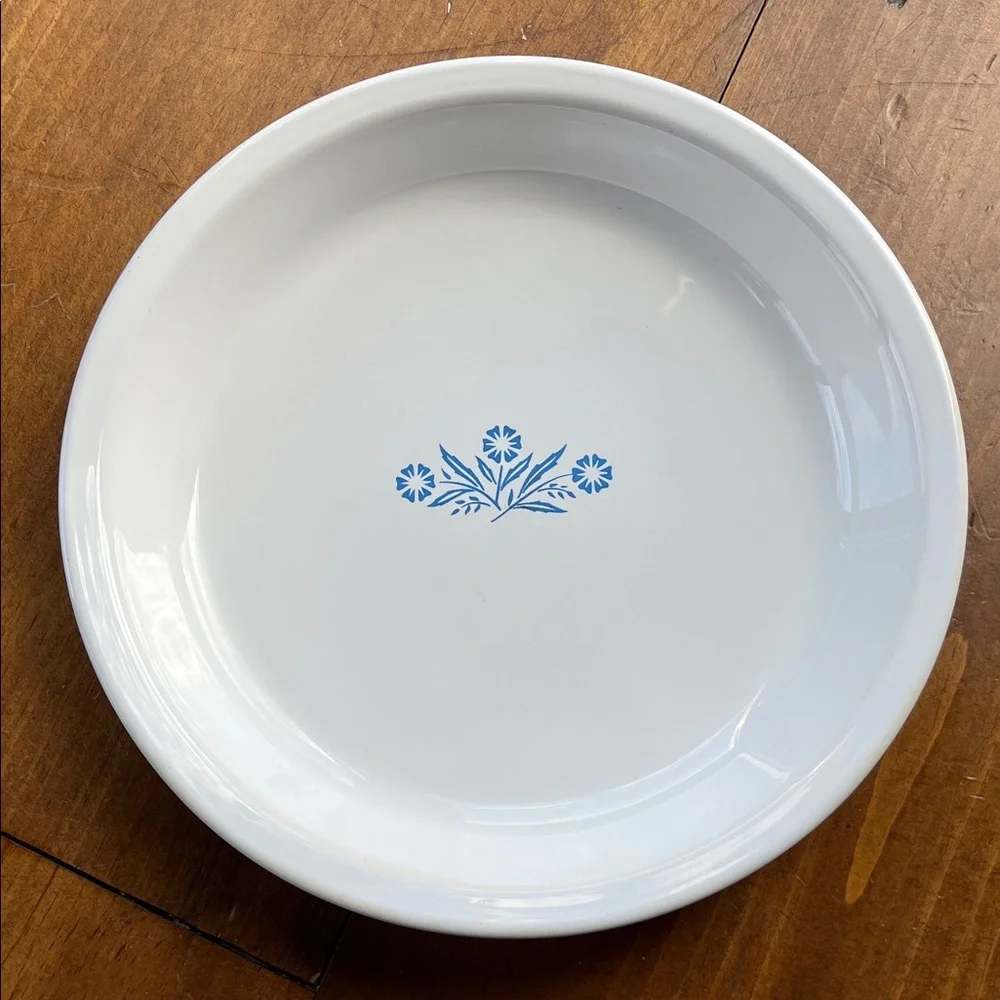 Corning Ware P-309 Blue Cornflower Pie Plate